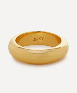 Monica Vinader Rings^X Kate Young 18ct Gold-Plated Vermeil Silver Stacking Ring