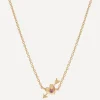 Anna + Nina Necklaces|Necklaces^x Liberty 14ct Gold Arrowed Heart Pendant Necklace