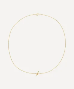 Anna + Nina Necklaces|Necklaces^x Liberty 14ct Gold Arrowed Heart Pendant Necklace
