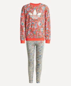 Adidas Knitwear^x Liberty London Crew Leggings Set