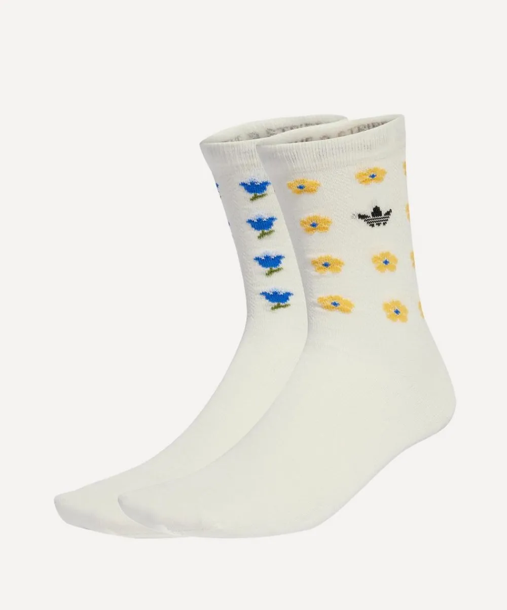 Adidas Travel Accessories^x Liberty London Crew Sock 2-Pack