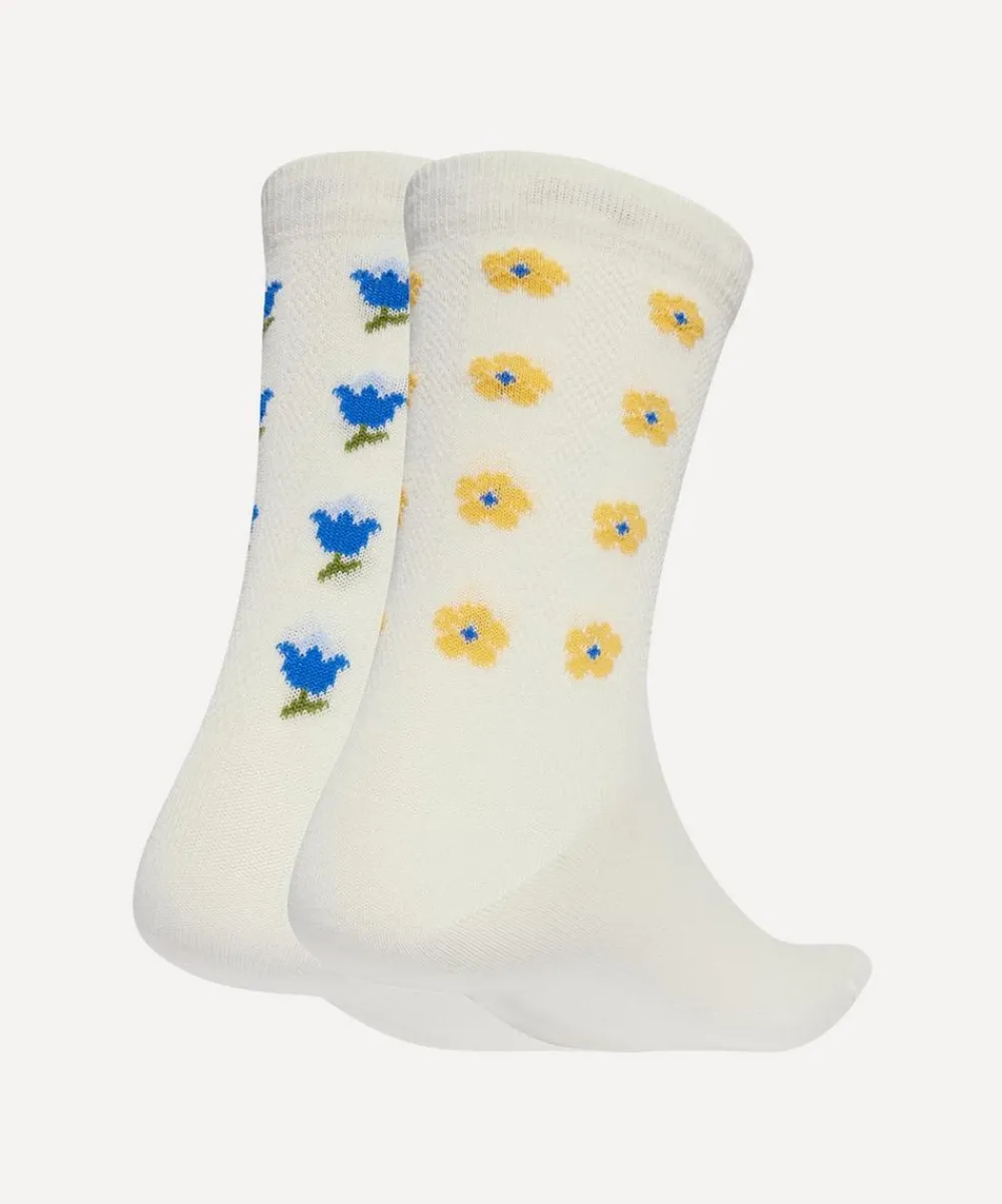Adidas Travel Accessories^x Liberty London Crew Sock 2-Pack