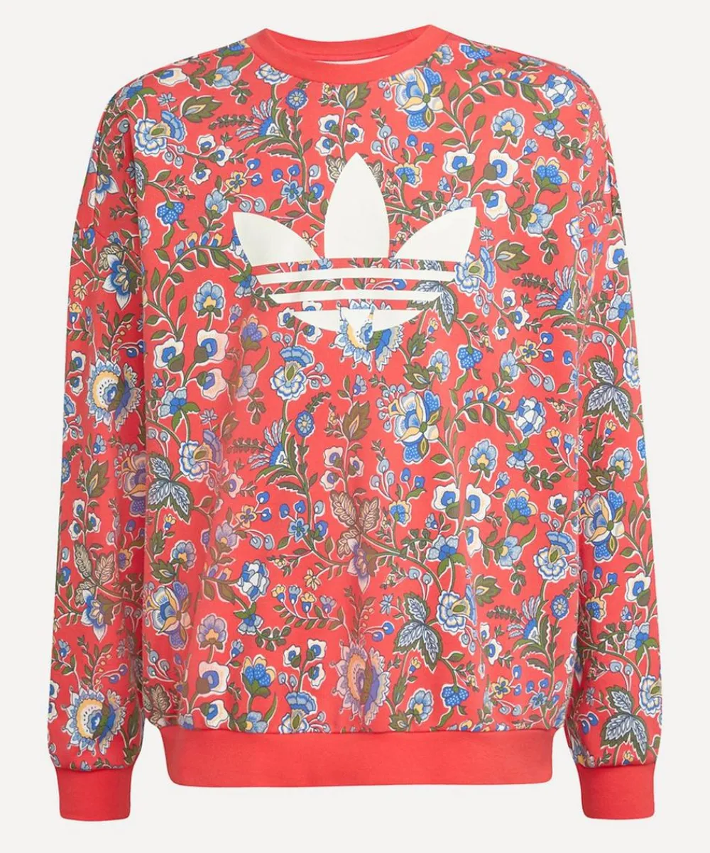 Adidas Knitwear^x Liberty London Kids Crew Sweatshirt
