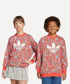 Adidas Knitwear^x Liberty London Kids Crew Sweatshirt