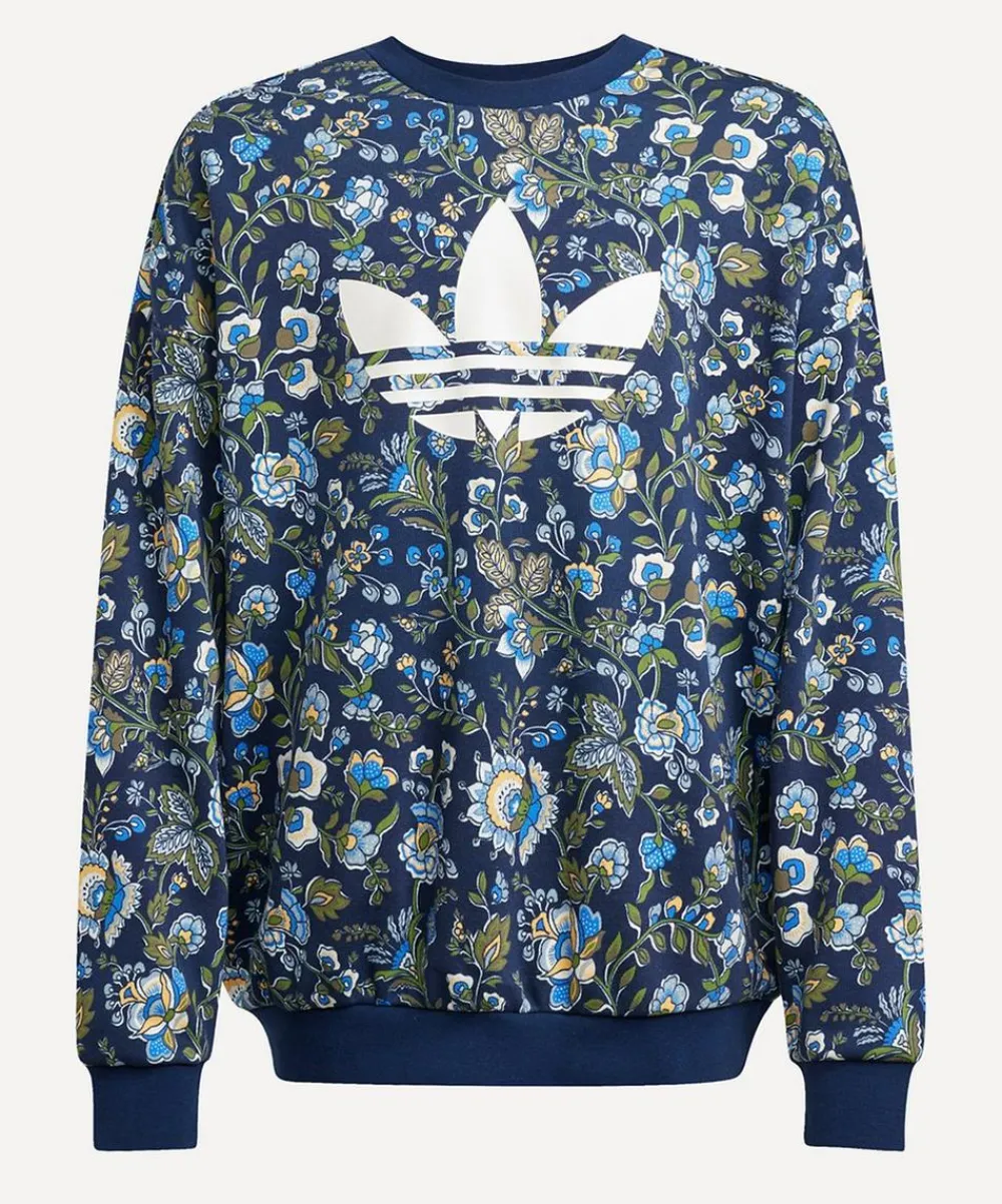 Adidas Knitwear^x Liberty London Kids Crew Sweatshirt
