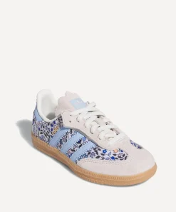 Adidas Shoes^x Liberty Samba OG Comfort Closure Elastic Lace Kids Shoes