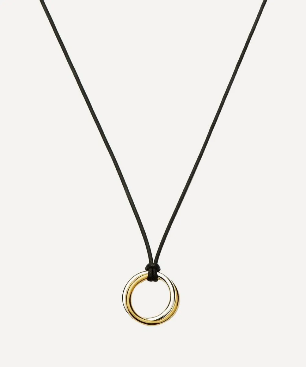 Missoma Necklaces^X Lucy Williams Mixed Metal Entwine Pendant Necklace