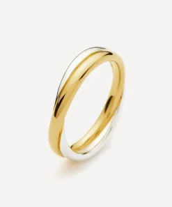 Missoma Rings^X Lucy Williams Mixed Metal Entwine Ring