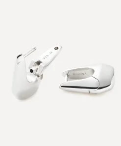 Missoma Earrings^X Lucy Williams Sterling Silver Arco Small Hoop Earrings