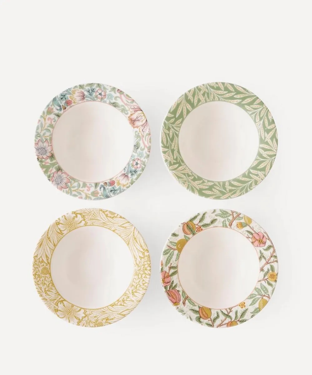 Spode Tableware^x Morris and Co. Cereal Bowls Set of 4
