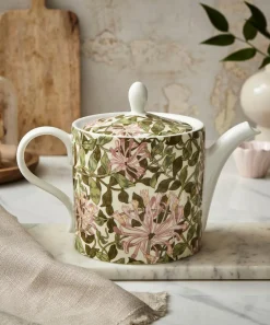 Spode Mugs^x Morris and Co. Teapot and Mug Set