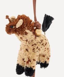 Loewe Travel Accessories^x Paula's Ibiza Giraffe Bag Charm