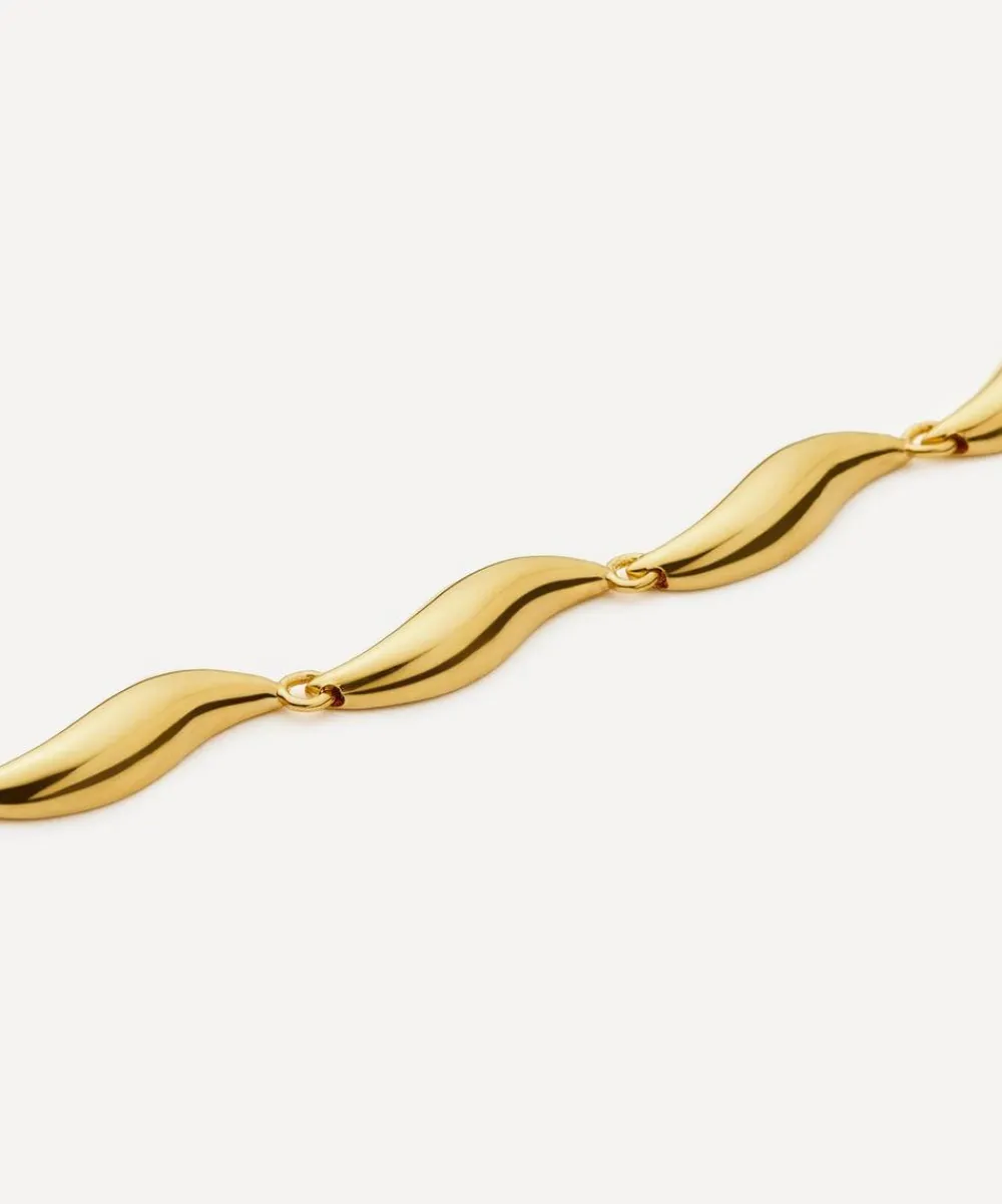 Missoma Necklaces^X Savi 18ct Gold-Plated Signature Link Chain Necklace