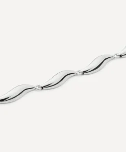 Missoma Necklaces^X Savi Rhodium-Plated Signature Link Chain Necklace