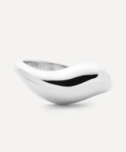 Missoma Rings^X Savi Rhodium-Plated Signature Stacking Ring