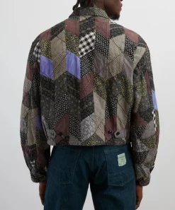 Kapital Coats & Jackets^Yabane Quilt Patchwork Drizzler Parka