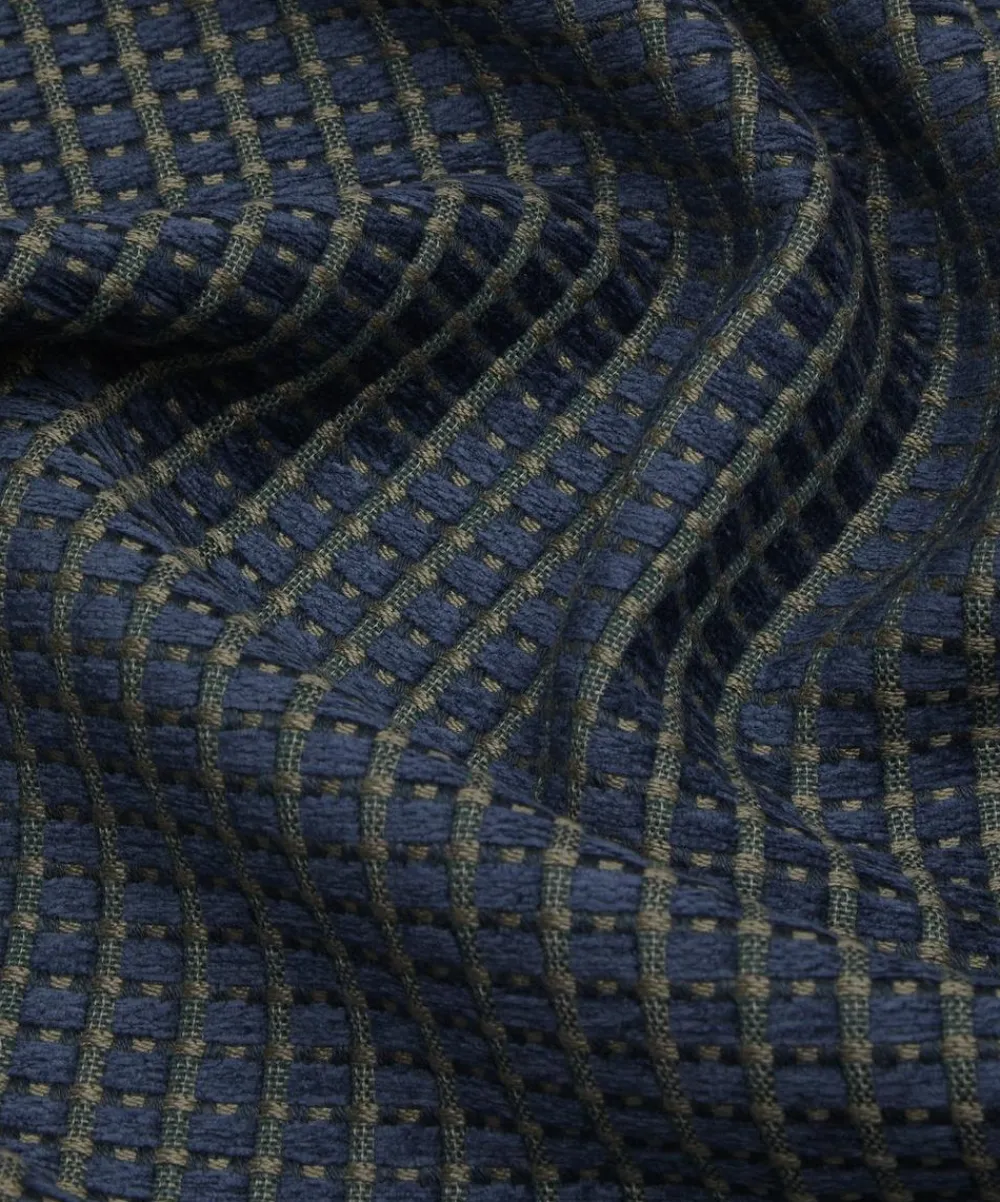 Liberty Fabrics Furnishing Fabrics|Furnishing Fabrics^Yves in Smalt Blue