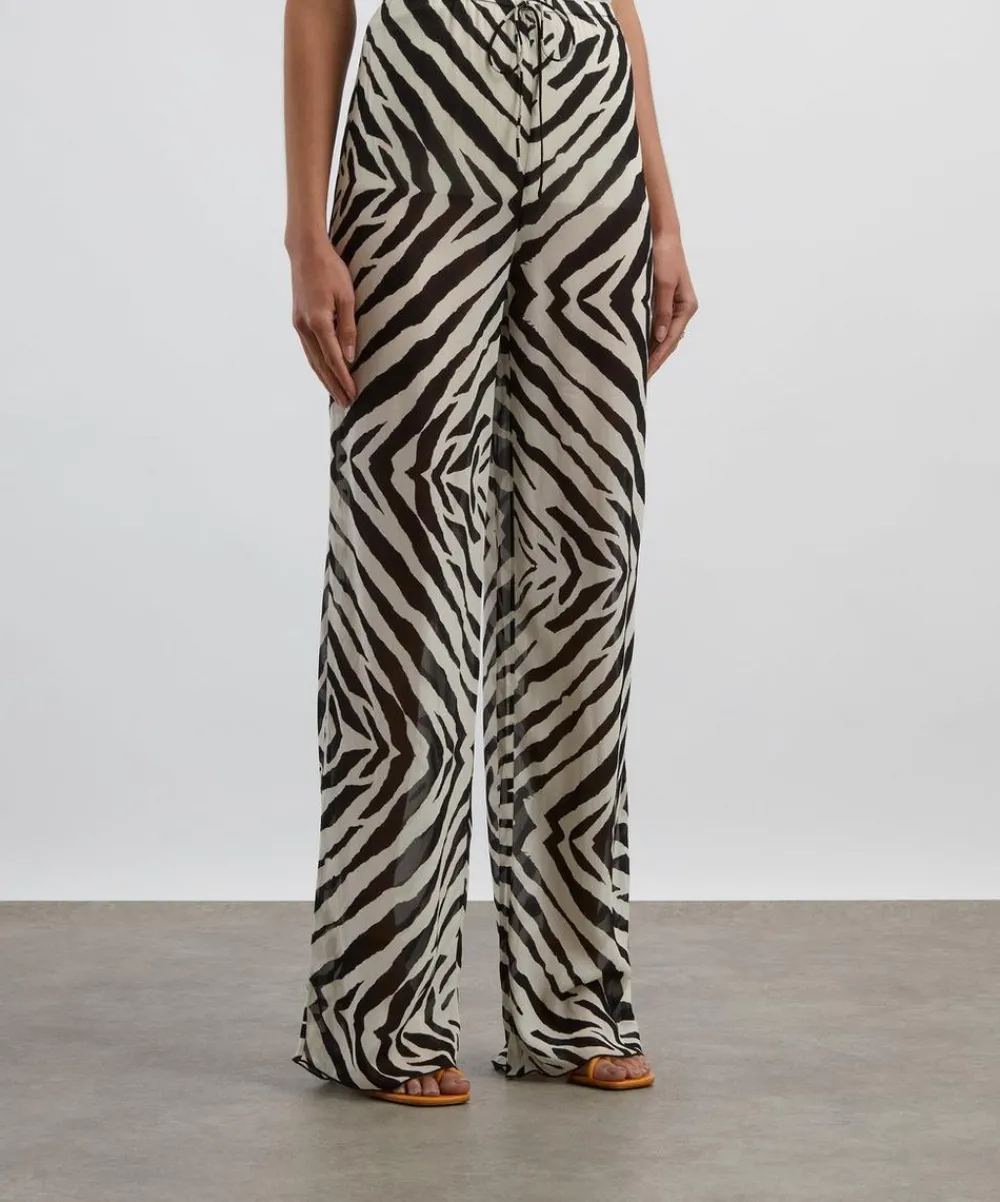 Rat & Boa Trousers & Shorts^Zaelia Zebra Trousers