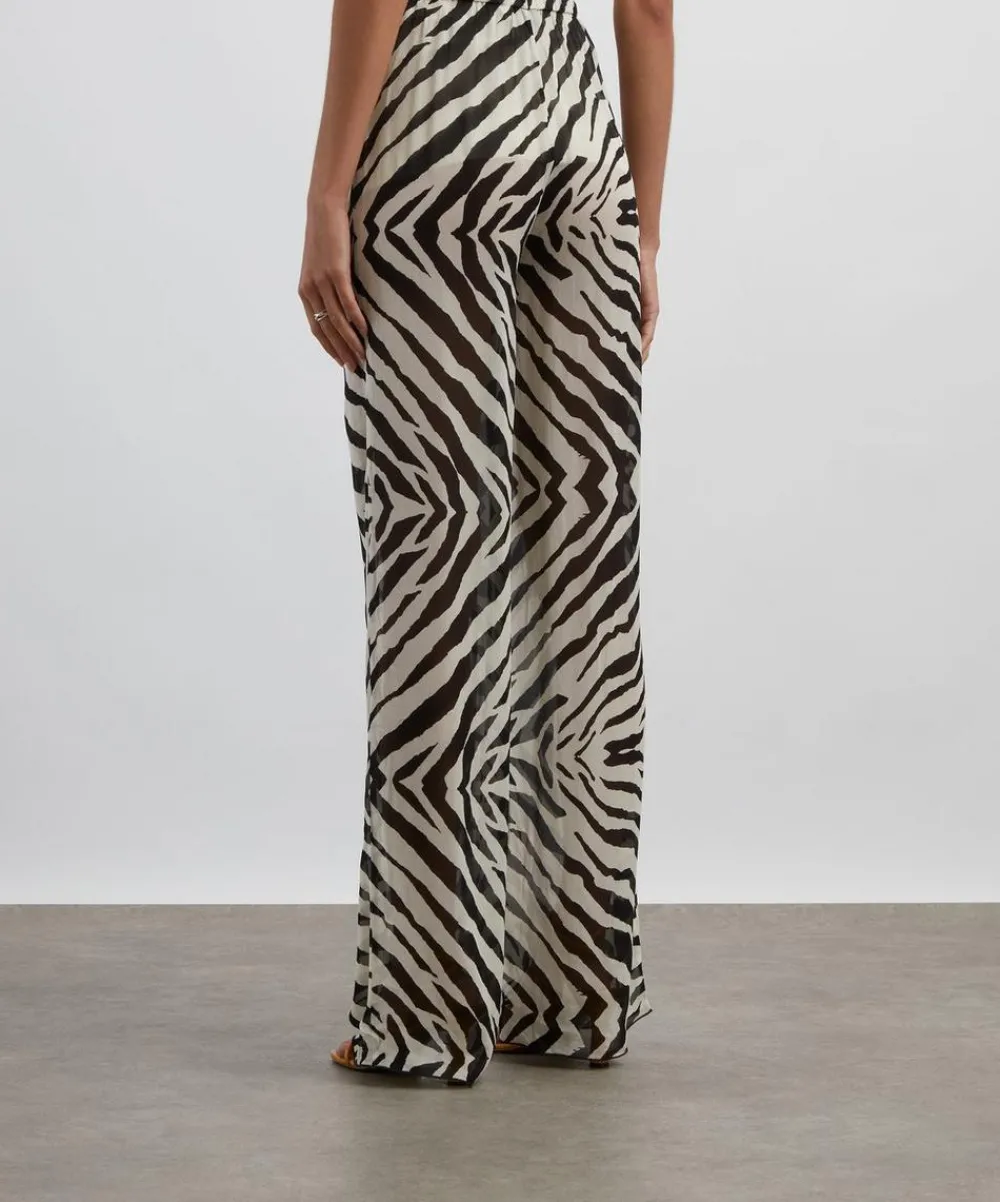 Rat & Boa Trousers & Shorts^Zaelia Zebra Trousers