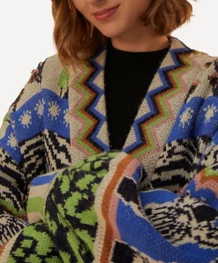 FARM Rio Knitwear^Zebra Ainika Cardigan