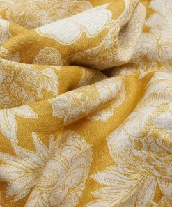 Liberty Interiors Furnishing Fabrics^Zennor Arbour Ladbroke Linen in Lichen
