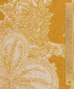 Liberty Interiors Furnishing Fabrics^Zennor Arbour Ladbroke Linen in Lichen