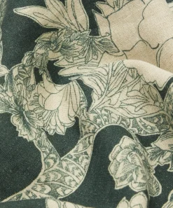 Liberty Interiors Furnishing Fabrics^Zennor Arbour Ladbroke Linen in Jade