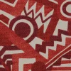 Liberty Interiors Furnishing Fabrics^Zig Zag Linen in Vesuvio