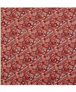 Liberty Interiors Furnishing Fabrics^Zig Zag Linen in Vesuvio