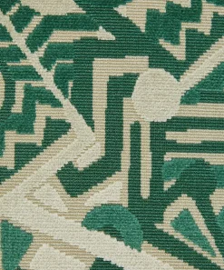 Liberty Interiors Furnishing Fabrics^Zig Zag Velvet in Cetona