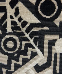 Liberty Interiors Furnishing Fabrics^Zig Zag Velvet in Piccadilly