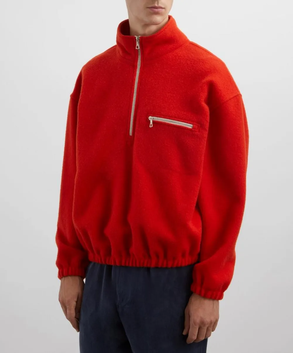 Rier Coats & Jackets^Zipped Wool Fleece
