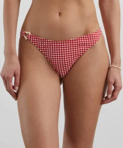 Fruity Booty Swimwear^Zoe Red Gingham Bikini Bottoms